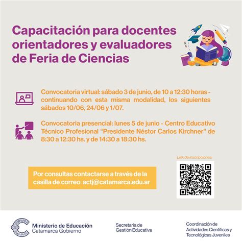 Ministerio De Educación Gobierno De Catamarca Capacitación Para