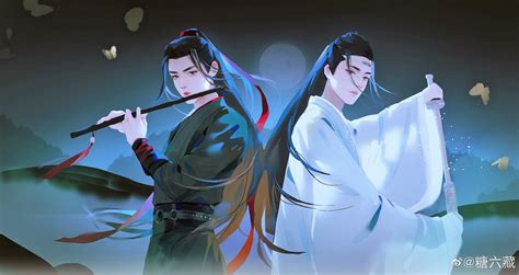 The Untamed HD Wallpaper: Wang Yibo & Xiao Zhan as Lan Wangji & Wei Wuxian