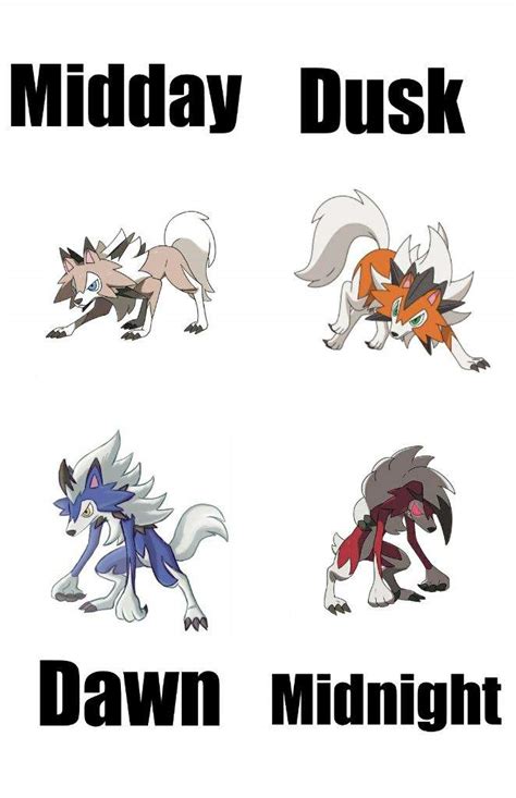 Lycanroc And Its Many Forms Pokémon Amino