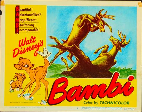 Walt Disney Posters Bambi Walt Disney Figuren Foto 43425024 Fanpop