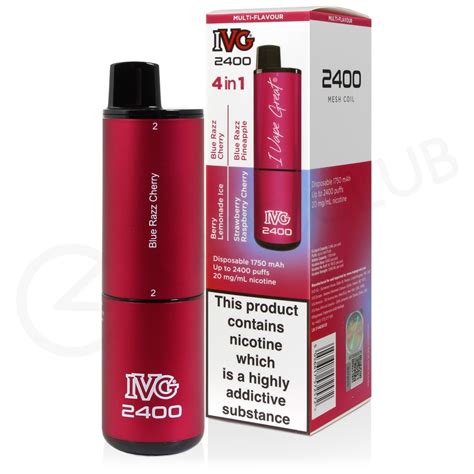 Berry Edition Ivg 2400 Disposable Vape 3 For £30