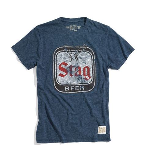 The Original Retro Brand Stag Beer Trim Fit T Shirt Men Melange