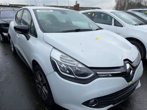 Renault Clio Iv Energy Tce V Salvage Vehicle White