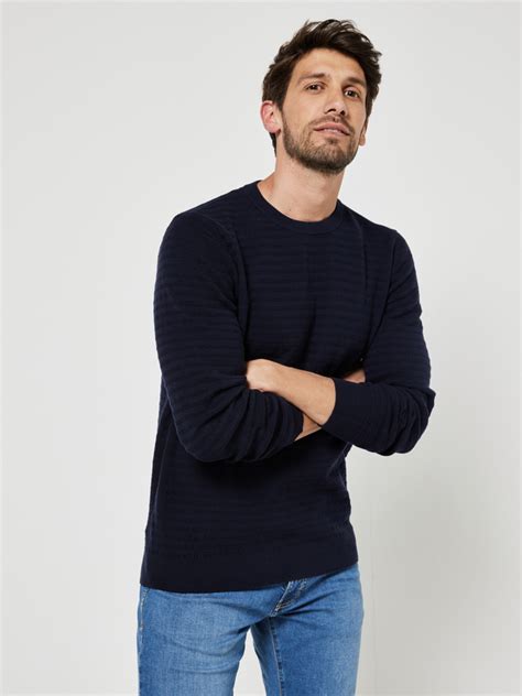 Charles De Seyne Pull Bleu Marine Homme Des Marques And Vous