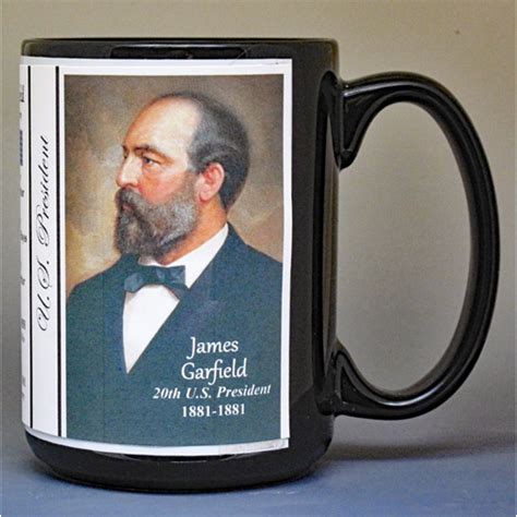 20th US President James A. Garfield - HistoryMugs.us