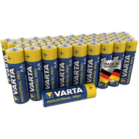 Varta Industrial Pro Alkaline Mignon Batterie 4006 LR6 AA 40er Pack