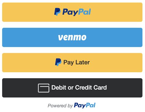 Customize The Paypal Buttons