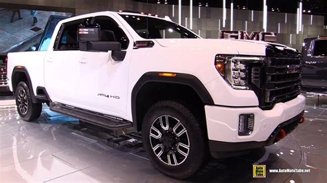 2020 Gmc Sierra Hd At4 Exterior And Interior Walkaround Debut At 2019 Chicago Auto Show