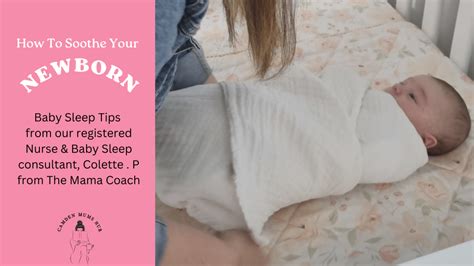 How To Soothe Your Newborn: Baby Sleep Tips - Camden Mums Hub