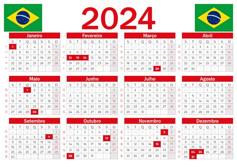 Calendário 2024 Com Feriados Brasil Feriados Brasil Calendário Desenho Sobre A Agua