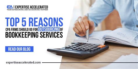 Top 5 Reasons For Cpa Firms To Outsource Their Bookkeeping