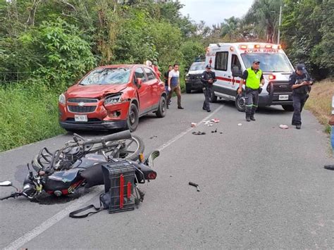 Motociclista Resulta Lesionado Tras Chocar Contra Camioneta En C Rdoba