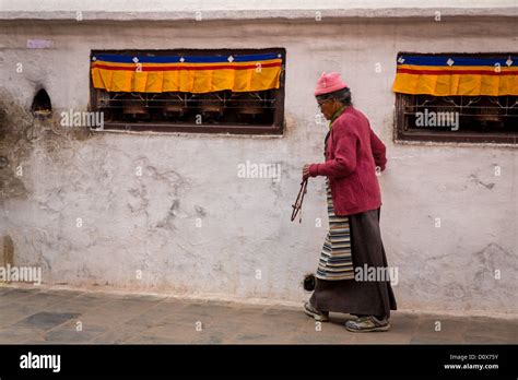 Boudhanath Stupa Prayer Wheel Hi Res Stock Photography And Images Alamy