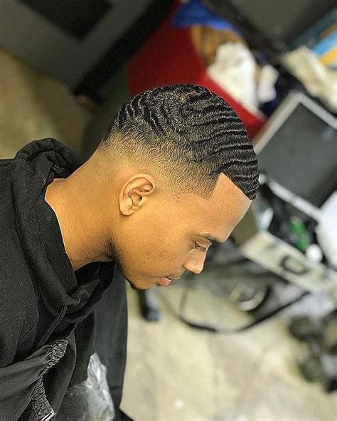 Pin By Janet Clark On Haircuts For Men Waves Haircut Black Man