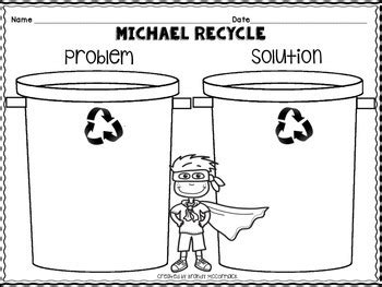 Michael Recycle Book Companion by Brandy McCormack | TPT