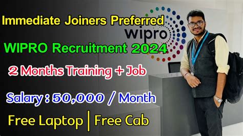 Latest Wipro Recruitment Jobs For Freshers