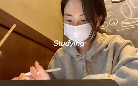 （gonayun）【210901】油管搬运｜自制中字｜study Vlog｜时隔许久外出｜学习的一天｜ipad支架｜teddy Blake