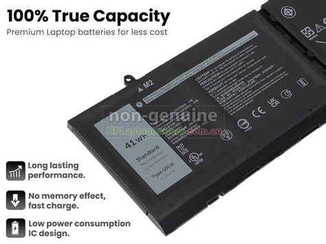 Battery For Dell Inspiron In Laptop Wh Replacement Dell