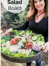 Epic Cobb Salad Board Recipe Reluctant Entertainer