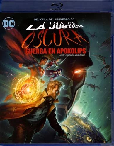 La Liga De Justicia Oscura Guerra Apokolips Pelicula Blu ray Envío gratis