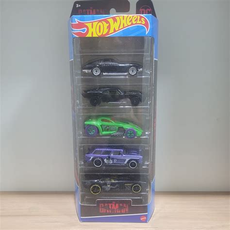 Pack 5 Hot Wheels Batman 2022 Mattel HFV86 Shopee Brasil