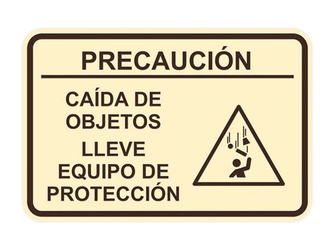 Signs Bylita Classic Framed Precauci N Ca Da De Objetos Lleve Equipo De