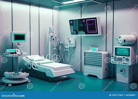 State Of The Art Medical Facility Showcasing Modern Technology And