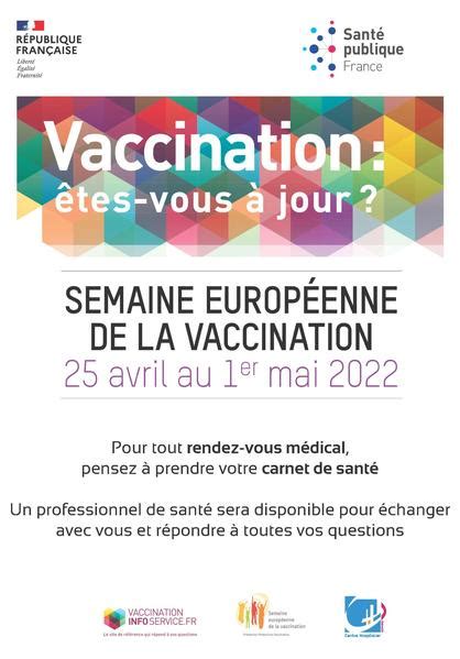 Semaine De La Vaccination Europ Enne