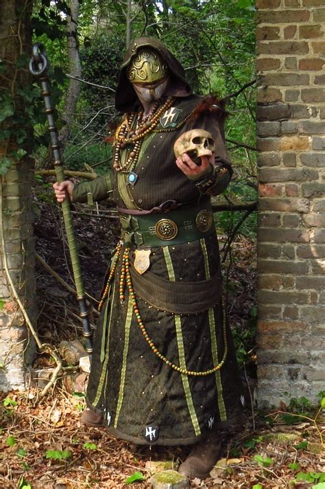 Pin Von Stefan Kropka Auf Larp Costumes Fantasie Männer Schamane Larp