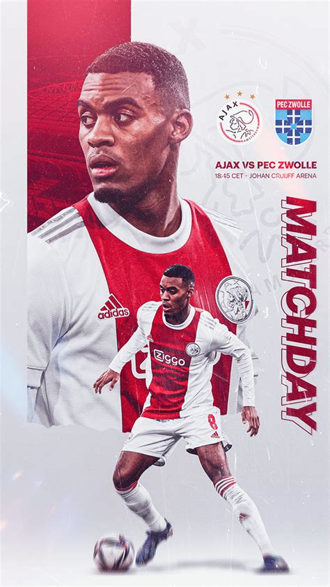 Official Football Matchday Designs Season Behance In