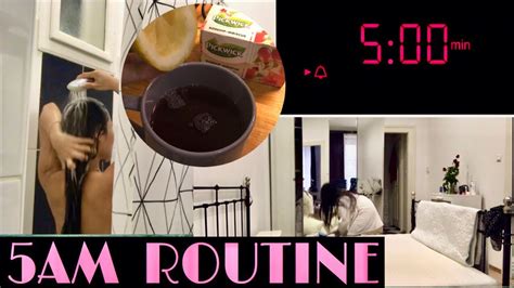 My Diaries 5 Am Morning Routine🌥 Waking Up Early For Work 🌞 Youtube