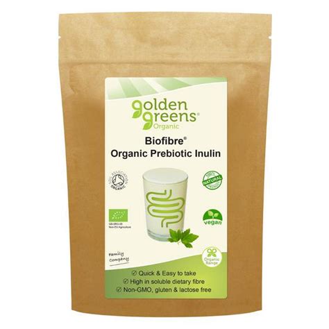 Organic Inulin Powder In G From Golden Greens