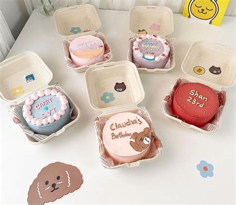 Korean Cake Bento Cake Korean Lunch Box Cake Cake