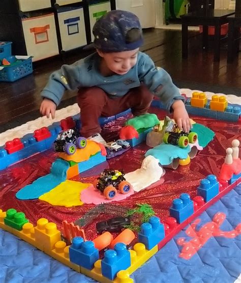 🏁 🏆 Diy Monster Truck Race Track 🔁 🏁 321 Preschool Fun