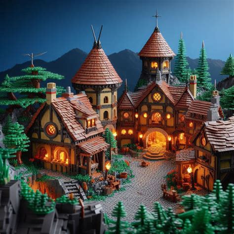 56 AI ideas for Lego MOCs Lord of the Rings – How to build it