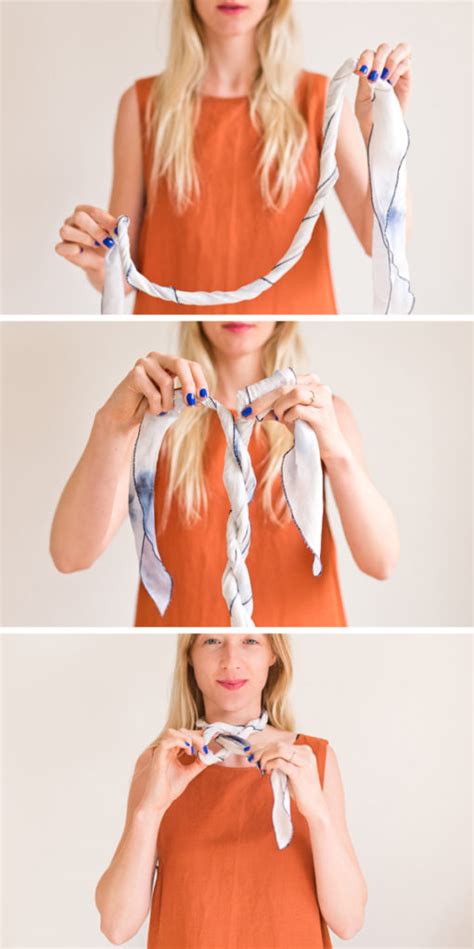 Style Files More Ways To Style A Silk Scarf Paper And Stitch