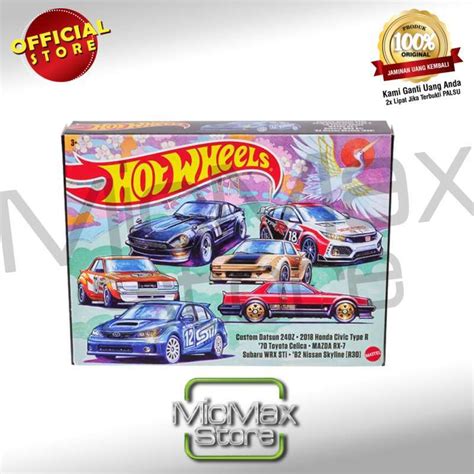 Promo Hot Wheels HotWheels Japanese Car Culture 6 Pack Datsun HLK49 Diskon 36 Di Seller Micmax