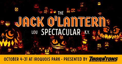 Jack O' Lantern Spectacular in Louisville at Iroquois Park