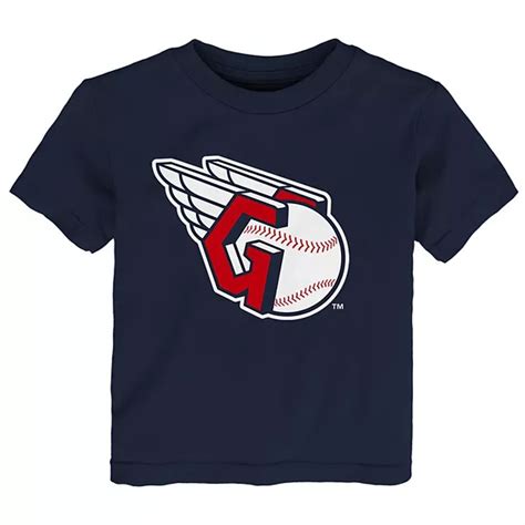 Toddler Navy Cleveland Guardians Primary Logo T Shirt