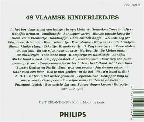 Tierlantijntjes CD 48 Vlaamse Kinderliedjes