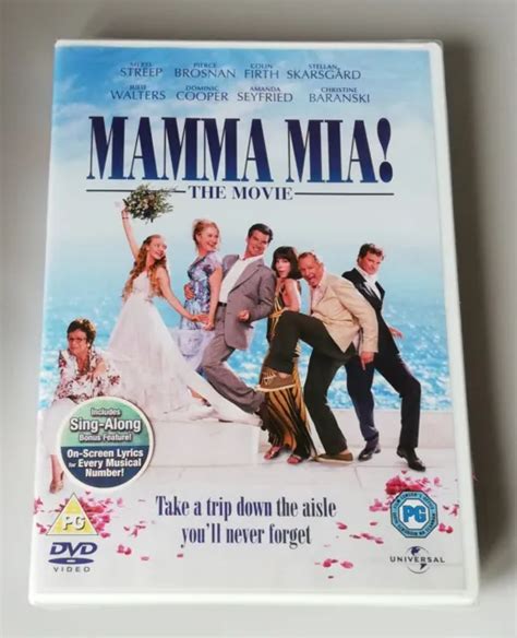 MAMMA MIA THE Movie DVD Sing Along Bonus Feature ABBA Region 2 New