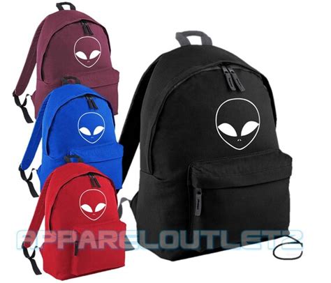 Alien Backpack Bag Ufo Swag Dope Hipster Tumblr Fashion Trend