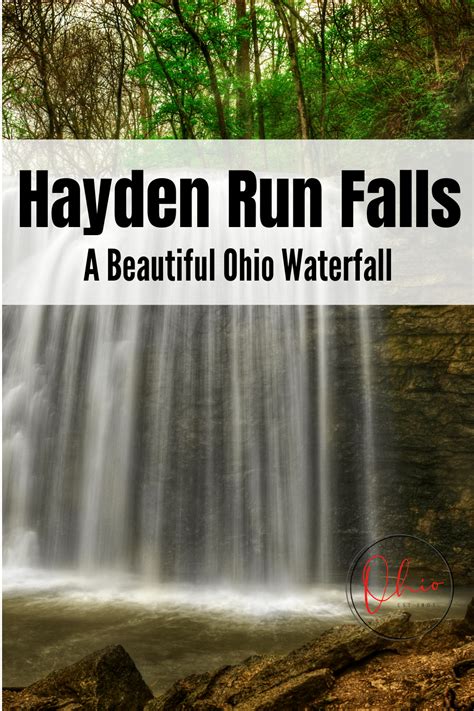 Hayden Falls Hidden Dublin Waterfall Visit Ohio Today