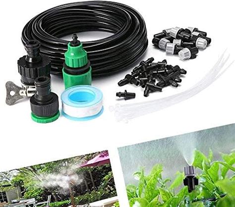 Outdoor 8m10m18m23m Mist Coolant System Water Sprinkler Garden Patio