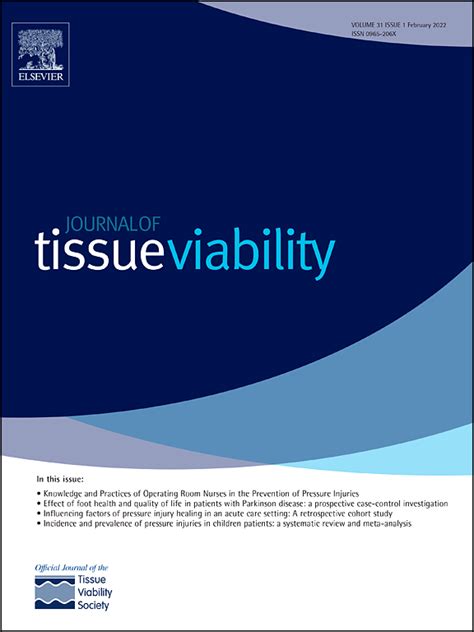 Journal Of Tissue Viability Elsevier Pharma Solutions