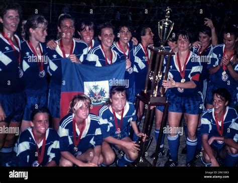 The United States Women S Soccer Team Winners Of The First CONCACAF