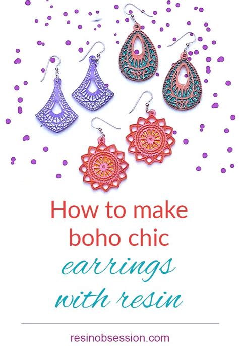 This Might Be The Best Way To Make Boho Earrings Resin Obsession