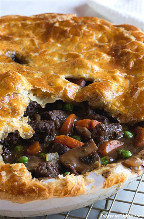 Savory Steak And Mushroom Pot Pie Recipe