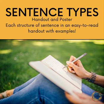 Sentence Structure Handout Easy Methods To Determine Structure Of