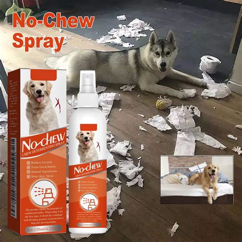 Bitter Spray for Dogs to Stop Chewing, No Chew Spray for Dogs